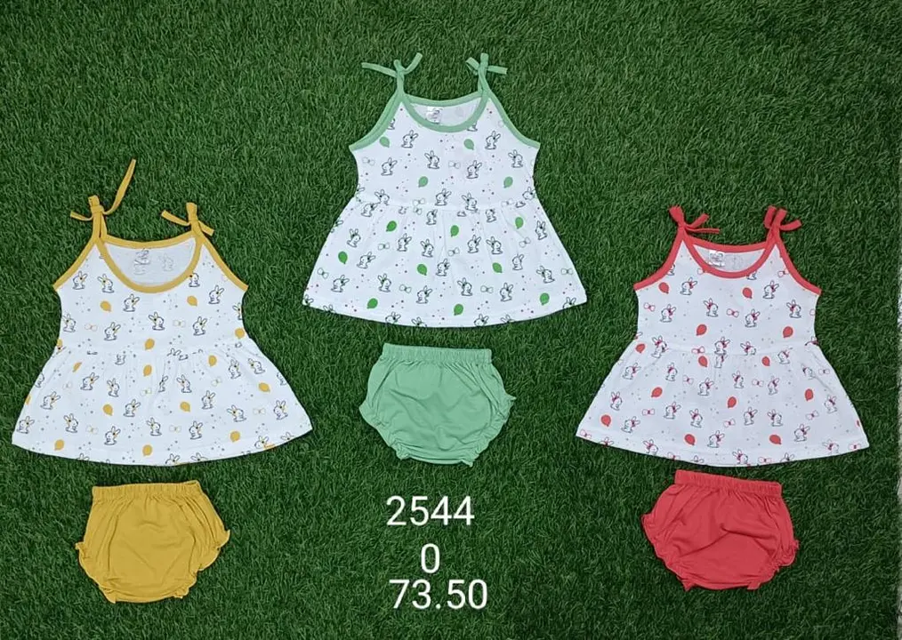 RNKD Frock Set for unisex kids uploaded by Ridhi Creation on 4/8/2023