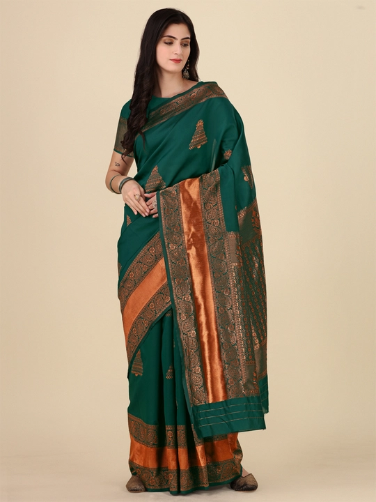 Jeqard sarees  uploaded by Queen of Ethnics on 4/8/2023