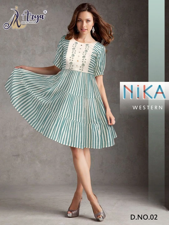 NIKA TUNIC WESTERN  uploaded by Arya dress maker on 4/8/2023