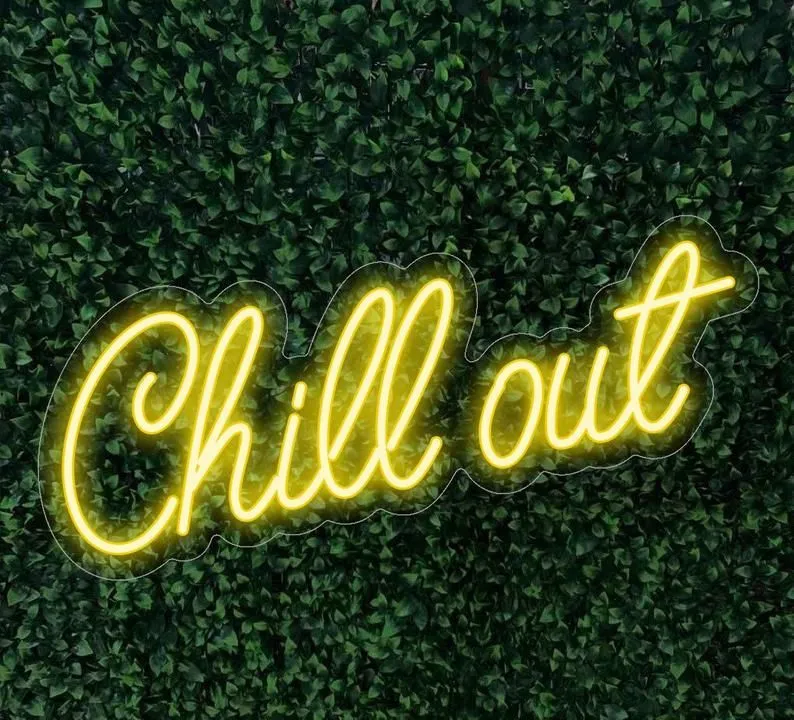 Chill out neon sign 24*18 (inches) uploaded by Signex print media on 4/8/2023