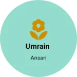 Business logo of UMRAIN