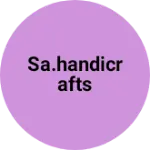 Business logo of Sa.Handicrafts