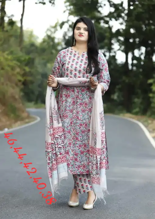 Look straight out of a dreamy movie set as  you turn around and walk in this elegant flaired suit !  uploaded by Mahipal Singh on 4/8/2023