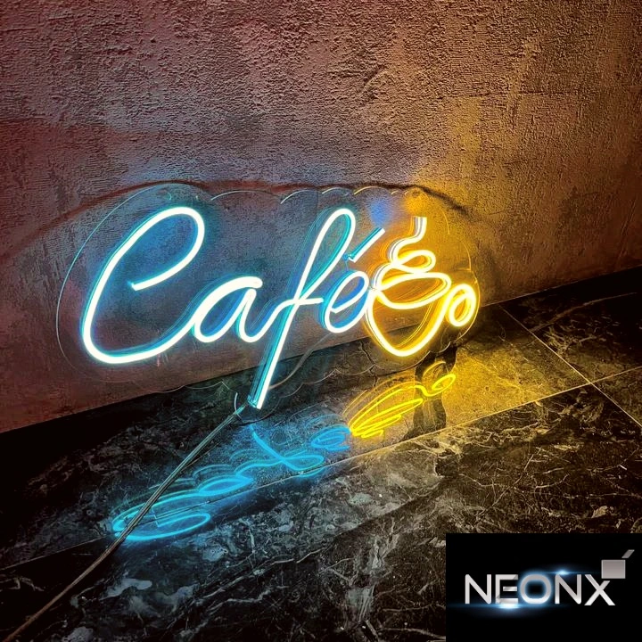 Cafe Neon Sign 24*18(inches) uploaded by Signex print media on 4/8/2023