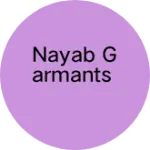 Business logo of Nayab garmants