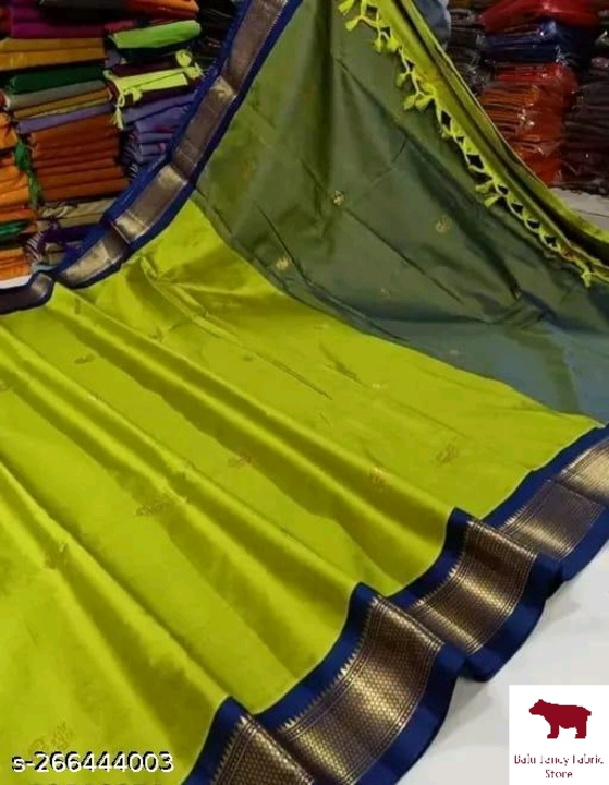 paithani cotton silk saree
Name: paithani cotton silk saree
Saree Fabric: Cotton Silk
Blouse: Runnin uploaded by business on 4/8/2023