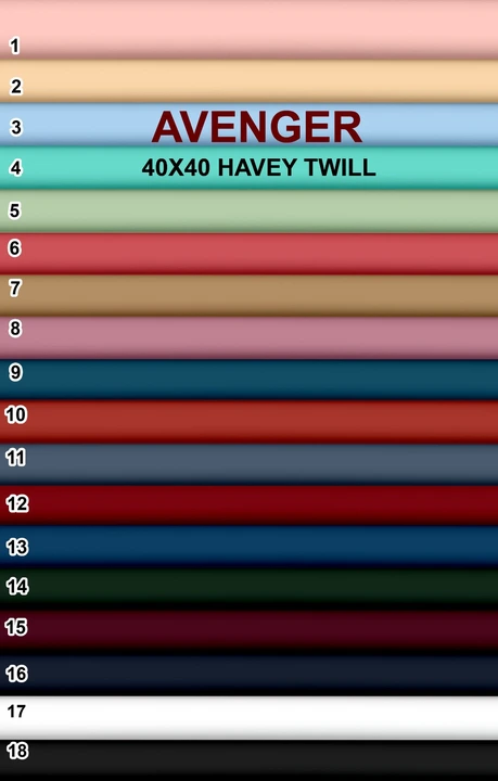 Havey twill 40*40 plain 100% cotton uploaded by Jagan textile mills on 6/1/2024