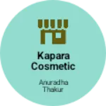 Business logo of Kapara cosmetic