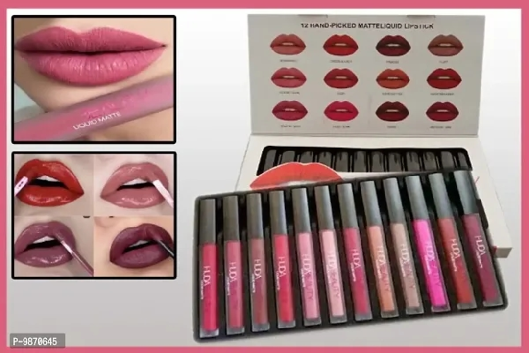 Huda liquid lipstick  uploaded by Chhaya cosmetics & traders  on 5/28/2024
