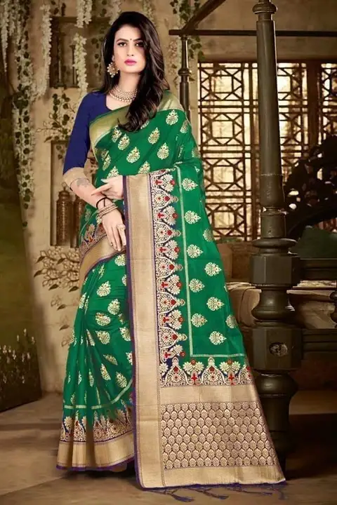 Pure dola soft silk saree uploaded by Gargi matching center on 4/8/2023