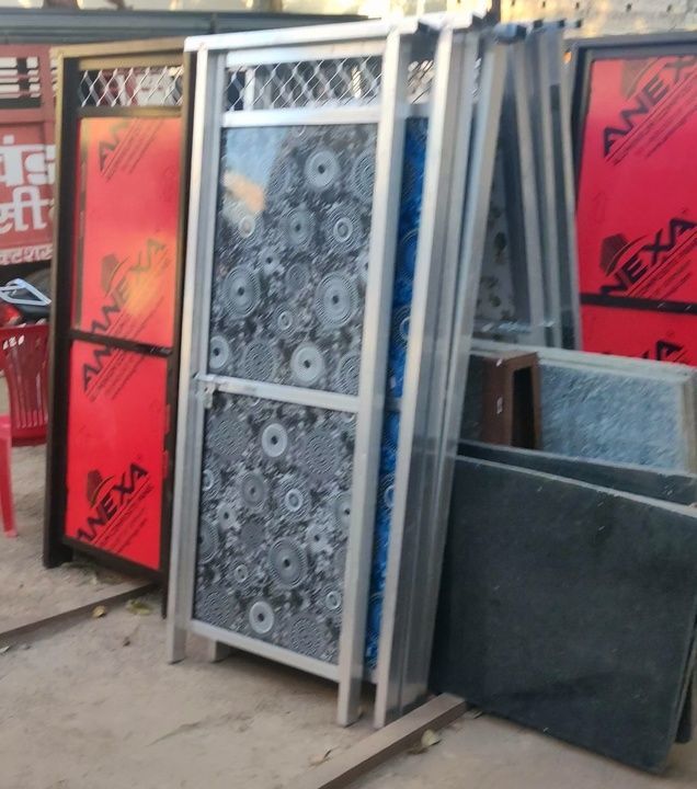 Aluminum doors uploaded by Bhatti trading company on 3/3/2021