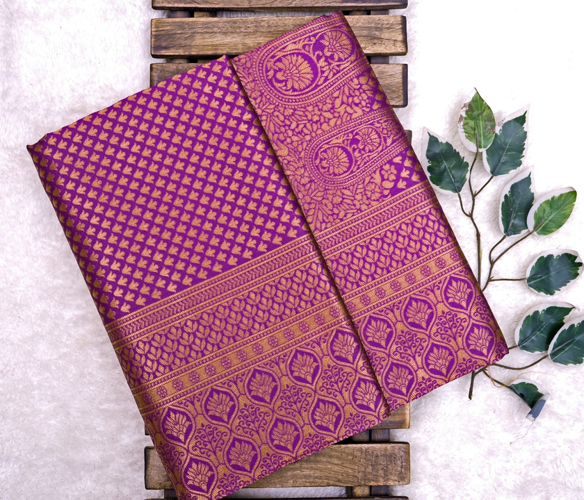 Beautiful Banarasi Silk and soft saree  uploaded by DHANANJAY CREATION  on 4/8/2023