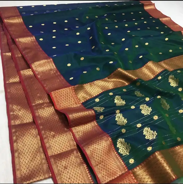 Chanderi handloom kataan silk saree uploaded by Royal_Elegance_Saree on 4/8/2023