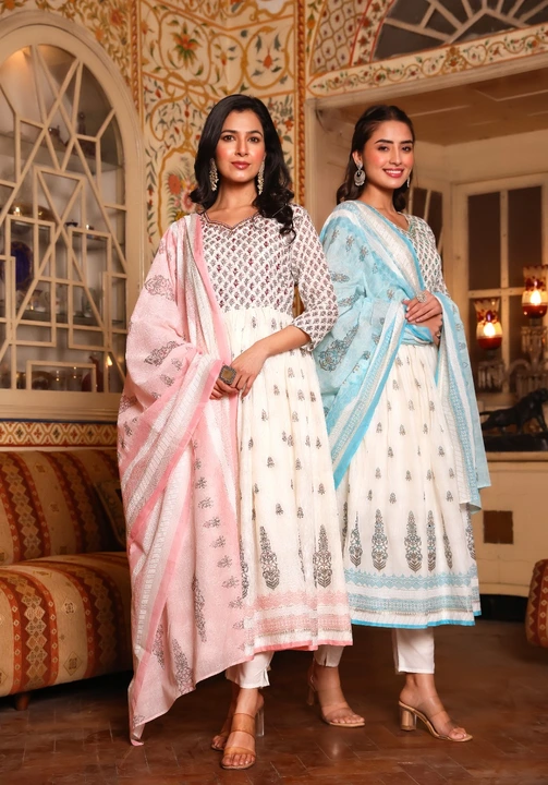 Anarkali suit  uploaded by Jaipuri Fashion Point  on 4/8/2023