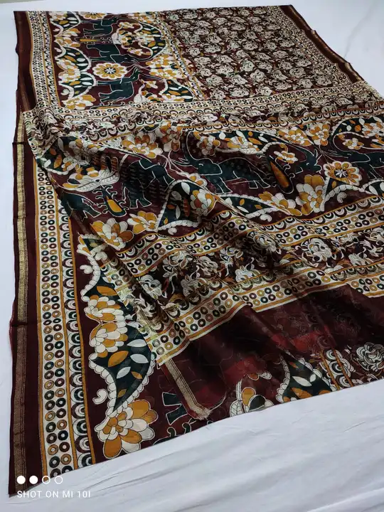 CHANDERI SILK JAHOTA print saree  uploaded by WEAVER'S ORIGIN silk and Sarees on 4/8/2023
