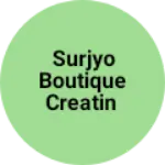Business logo of Surjyo boutique creatin