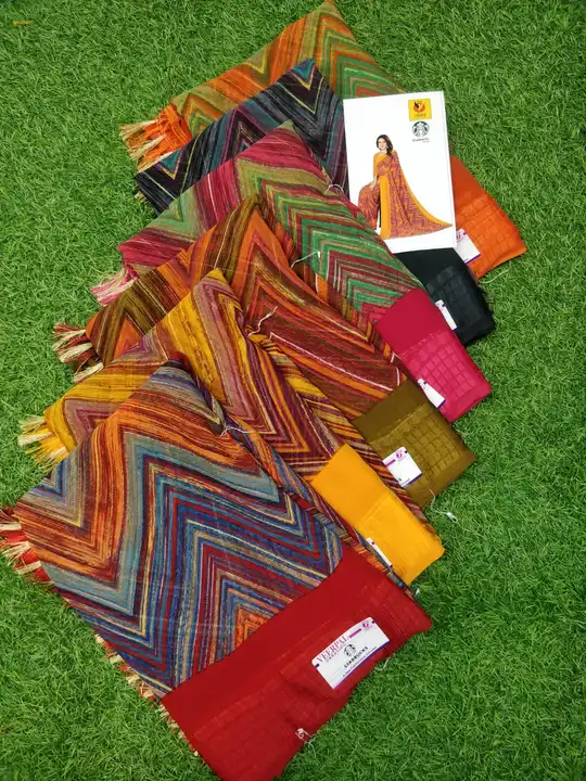 Synthetic fancy sarees for daily wear  uploaded by Manik Enterprises on 4/8/2023