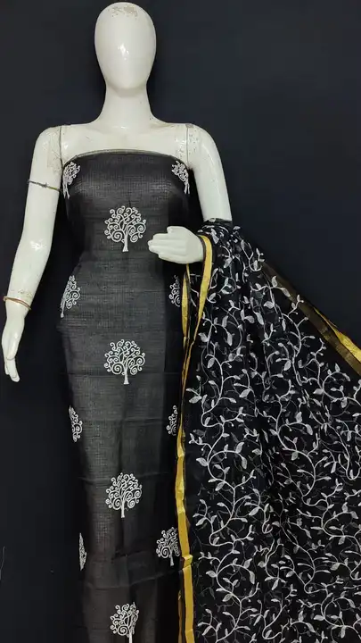Kota Doria embroidery suits  uploaded by KDM KOTA DORIA MANUFACTURERS on 4/8/2023