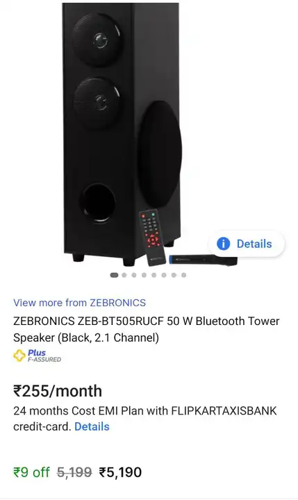 Zebronic sound system uploaded by Mu enterprises on 5/28/2024