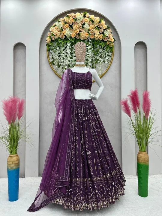 Wedding lehenga With Dupatta  uploaded by Fatema Fashion on 4/8/2023