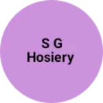 Business logo of S G HOSIERY