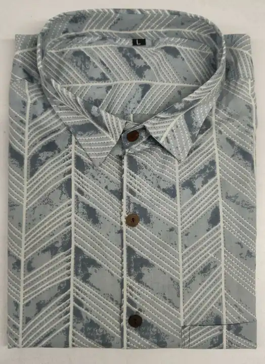 Sanganeri printed half sleeve shirt  uploaded by Vrati Creations on 4/8/2023