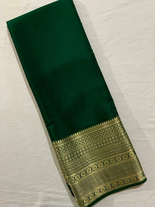 New Mysore silk saree  uploaded by Fashion designer saree  on 4/8/2023