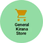 Business logo of General kirana store