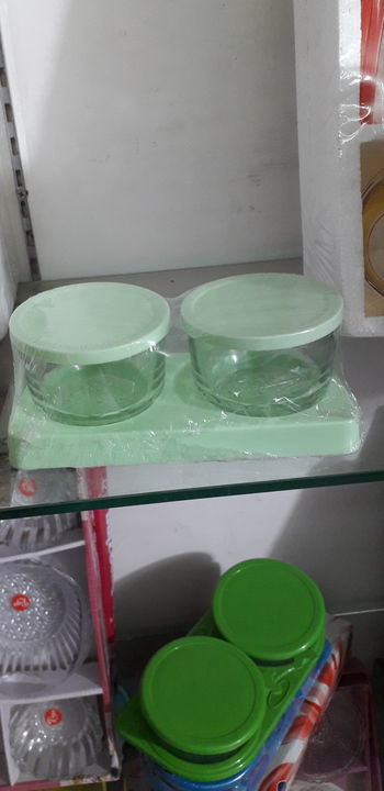 Two Pics Airtight Jar with gifts box packaging  uploaded by Vinayak Jee Traders  on 3/3/2021