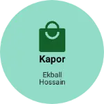 Business logo of Kapor