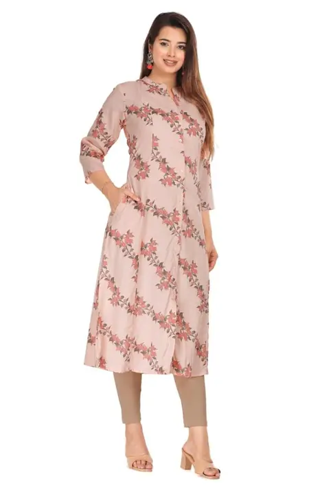 Princess cut A line kurta uploaded by MNC Fashion Trends on 4/8/2023