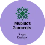Business logo of Mubido's Garments