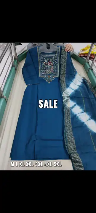 Post image I want to buy 1 pieces of Maslin silk kurti with duppata. Please send price and products.