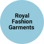 Business logo of Royal fashion garments