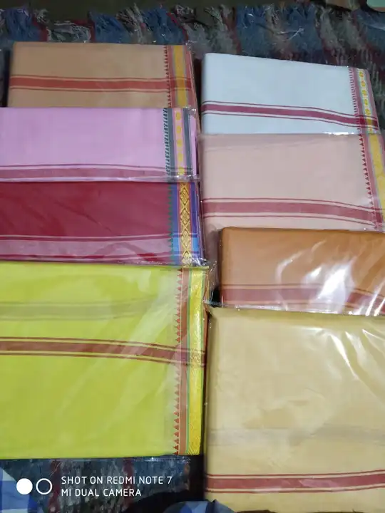 Cotton mix dhoti 5.40 mts uploaded by B. T textiles on 4/8/2023
