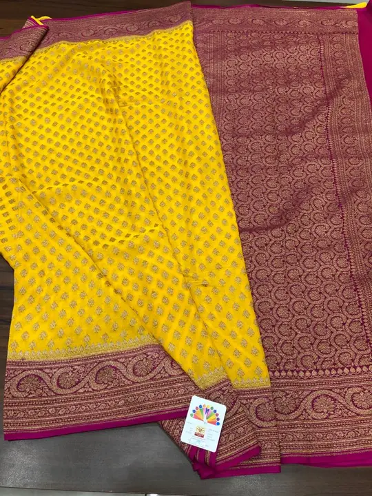 Semi Georgette dayabl saree  uploaded by GA Fabrics on 4/8/2023