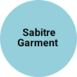 Business logo of Sabitre garment