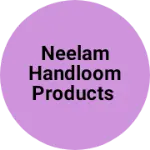 Business logo of Neelam Handloom products