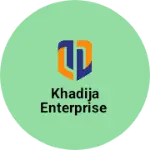 Business logo of Khadija enterprise