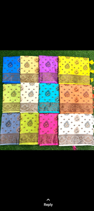 Cotton sarees  uploaded by business on 4/9/2023