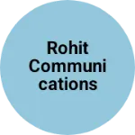 Business logo of Rohit communications