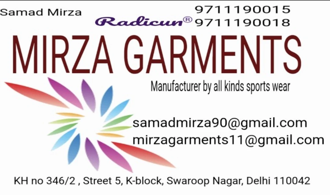 Factory Store Images of MIRZA GARMENTS
