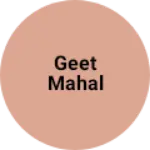Business logo of Geet mahal