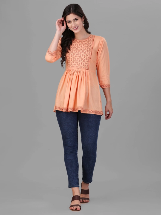 New Rayon Top for Summer  uploaded by Vihu fashion on 4/9/2023
