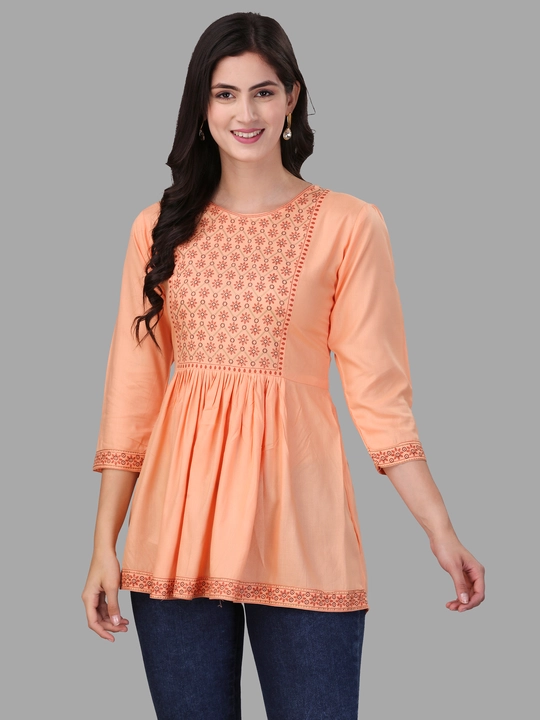 New Rayon Top for Summer  uploaded by Vihu fashion on 4/9/2023