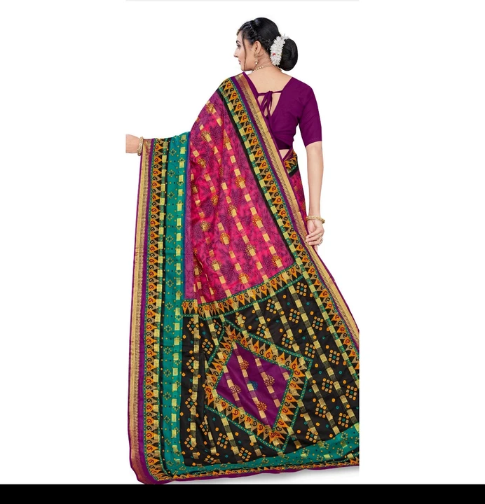100 % Cotton Saree With Fancy Cotton  uploaded by Guru Krupa Fashion  on 4/9/2023