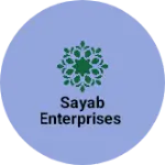 Business logo of Sayab enterprises