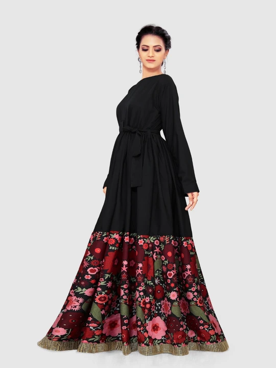 Gown uploaded by Taha fashion from surat on 4/9/2023