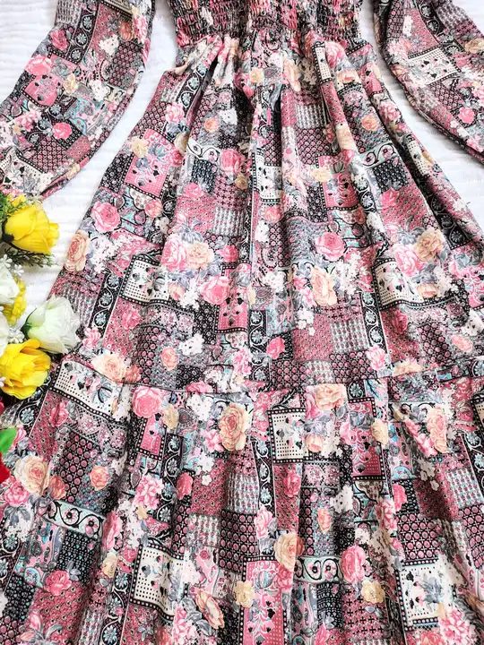 trendy printed Maxi Dresses uploaded by business on 4/9/2023