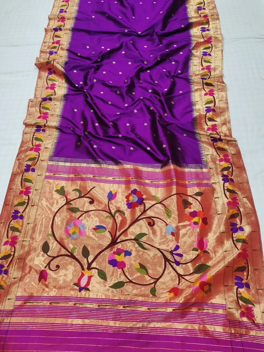 Paithani Borket handmade saree  uploaded by business on 4/9/2023